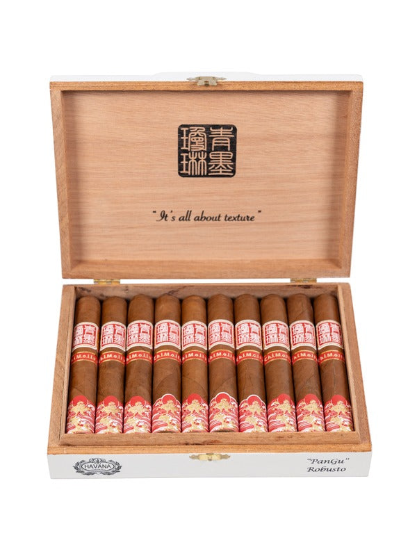 Chimolly Pangu Robusto Cigar Open Box