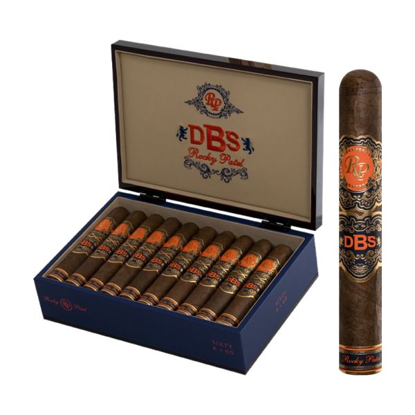 Rocky Patel DBS Sixty Gordo Cigar (6.0" x 60) – Rich and Full-Bodied"