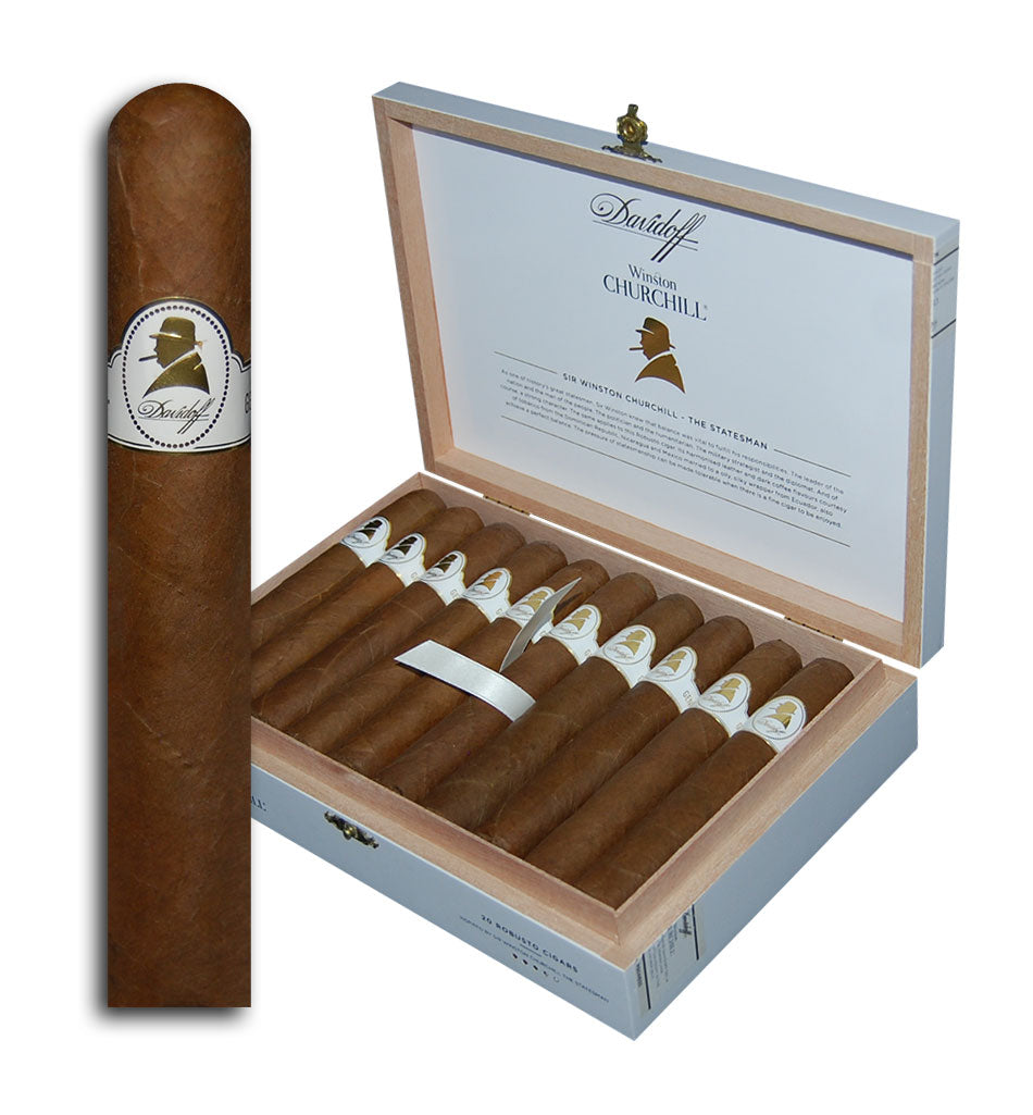 Davidoff Winston Churchill Statesman Robusto Cigar | Refined & Sophisticated