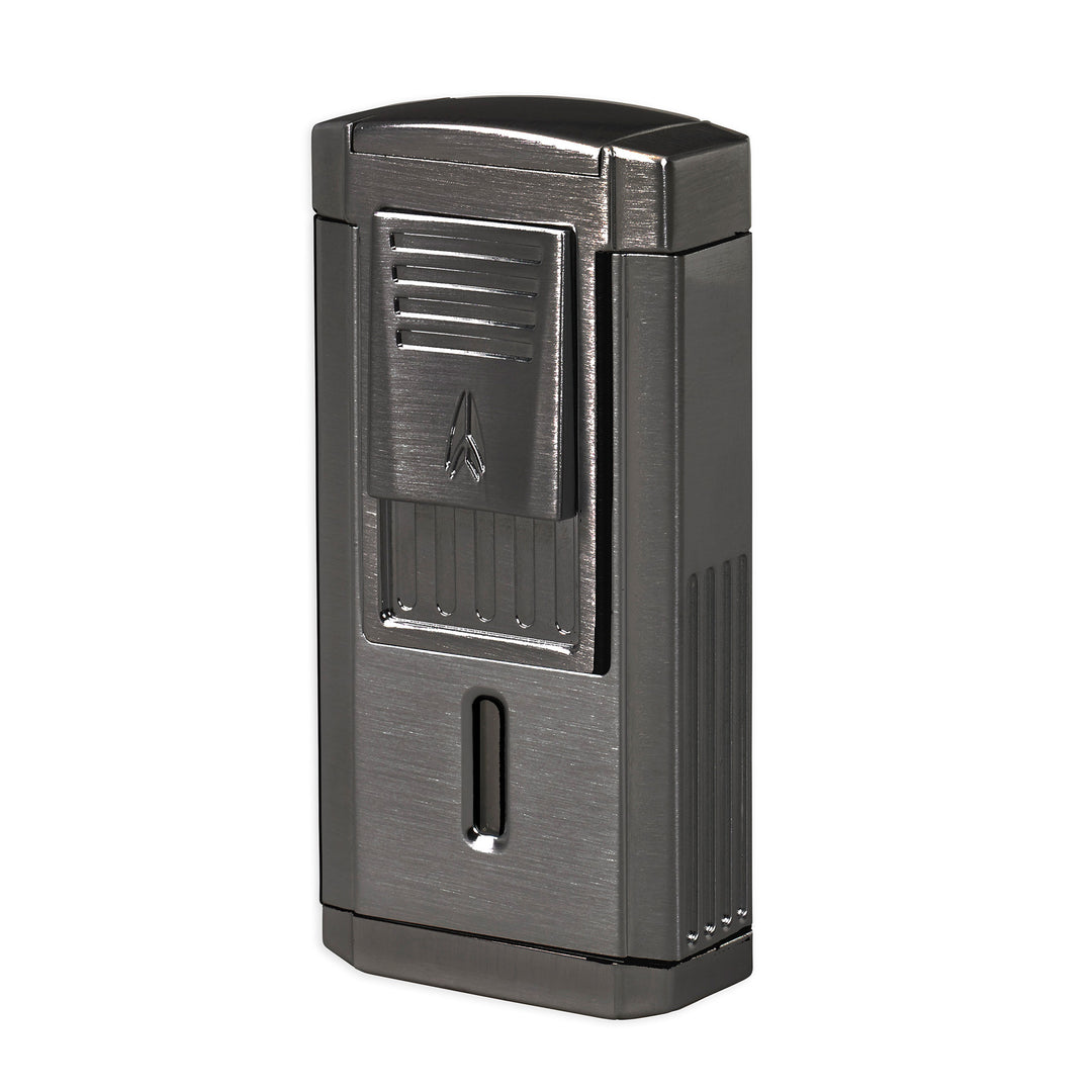 Lotus DUKE Lighter with Cutter - Gunmetal Satin