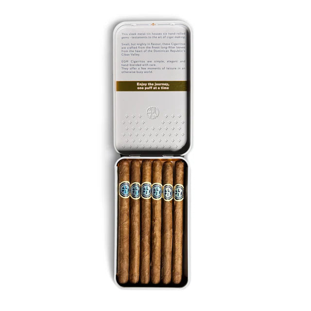 EGM CIGARRITOS TIN OPEN CIGAR