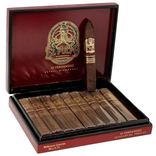El Pulpo Belicoso Grande Open Box