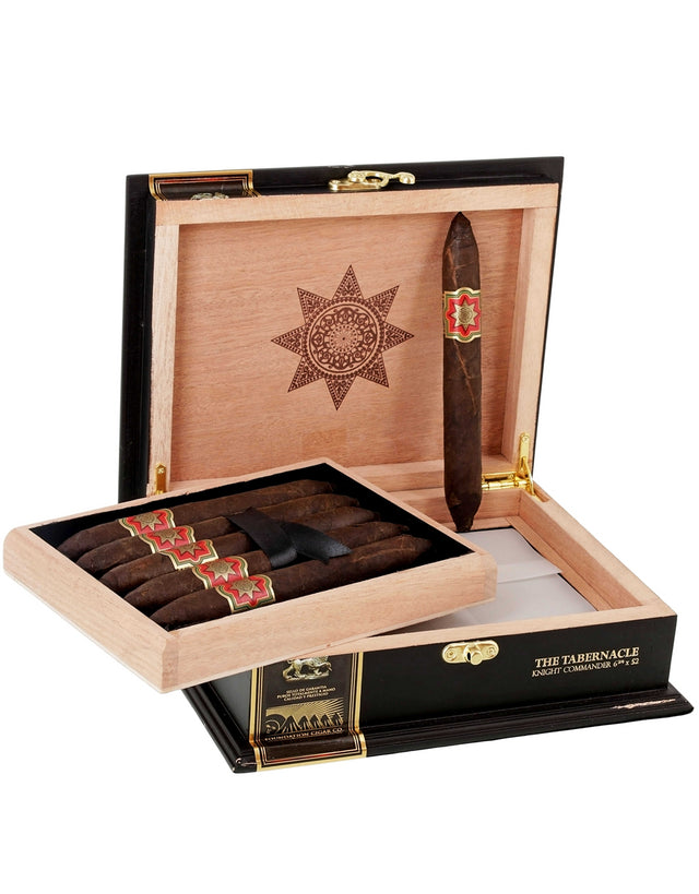 FOUNDATION THE TABERNACLE KNIGHT COMMANDER CIGAR OPEN BOX