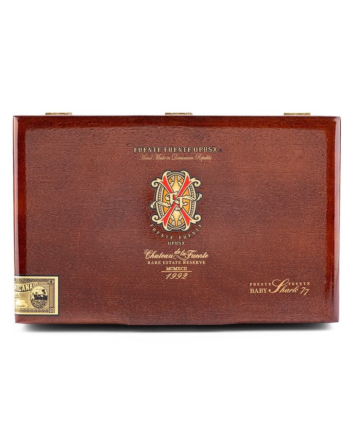 FUENTE FUENTE OPUS X BABY SHARK NO 77 CIGAR CLOSED BOX