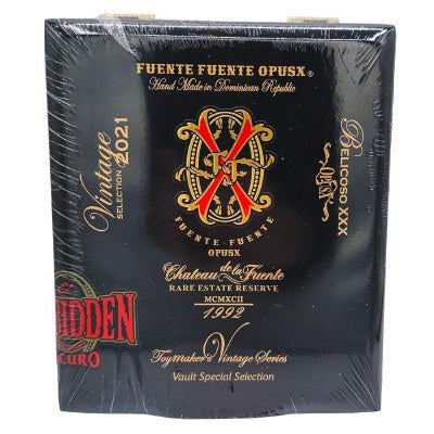 FUENTE FUENTE OPUS X TOYMAKERS VINTAGE BELICOSO XXX 2021 CIGAR BOX