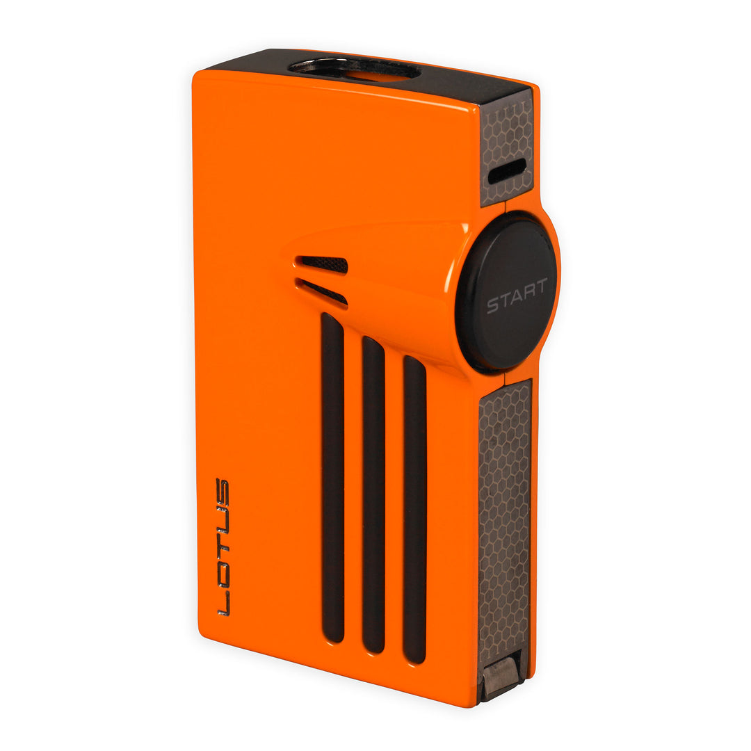 Lotus ORION Lighter with Punch - Orange & Black Matte