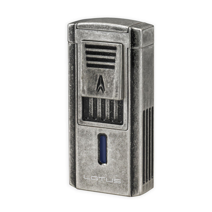 Lotus DUKE-V Lighter with V-Cutter - Antique Pewter