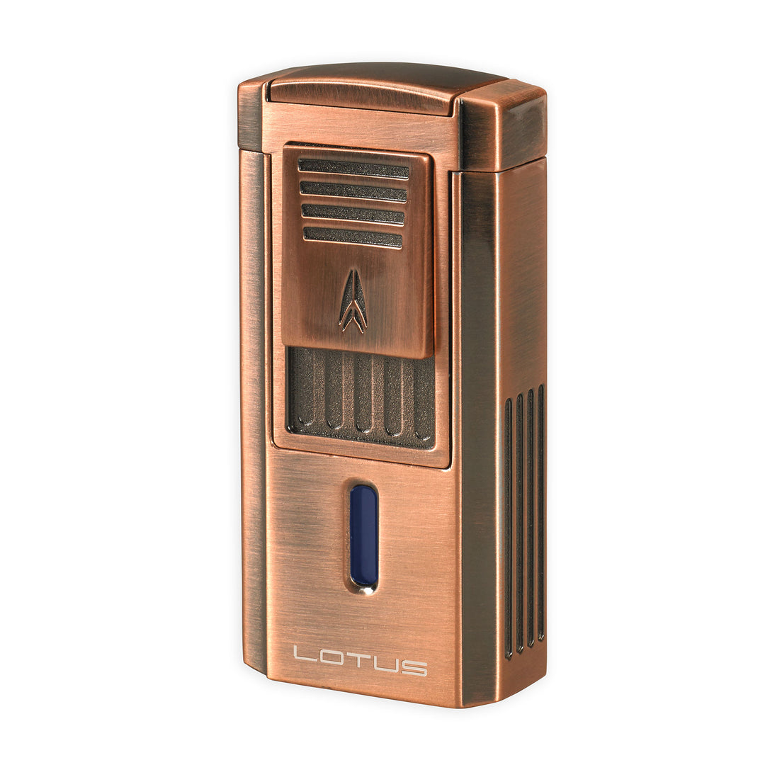 Lotus DUKE-V Lighter with V-Cutter - Brushed Copper