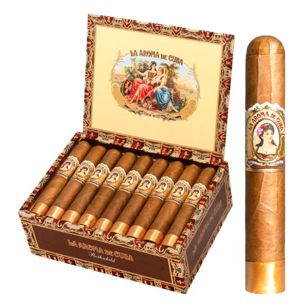 LA AROMA DE CUBA CONNECTICUT ROTHSCHILD OPEN BOX