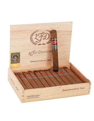 La Flor Dominicana (LFD) Cameroon Cabinet Number 3 (Petit Corona) (4.75" x 40)