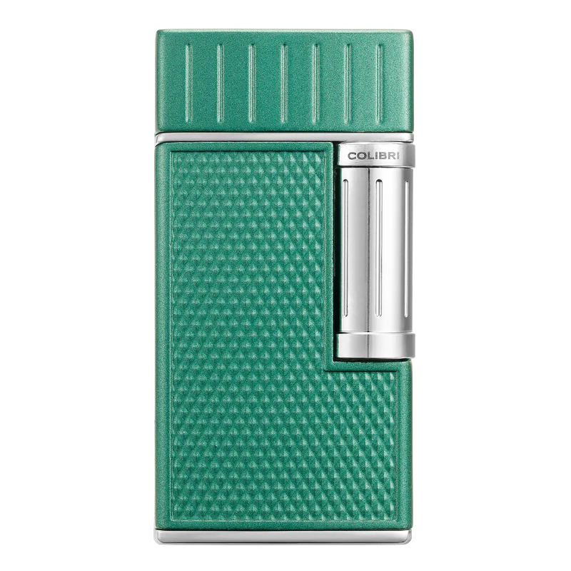 Colibri Julius Lighter - Green + Chrome