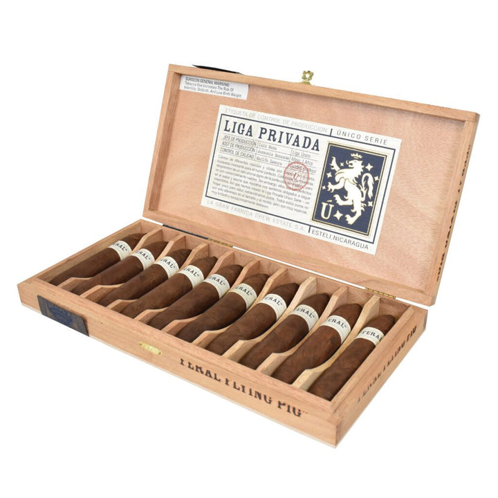 Drew Estate Liga Privada Unico Series Feral Flying Pig (Figurado) (5.38" x 60)