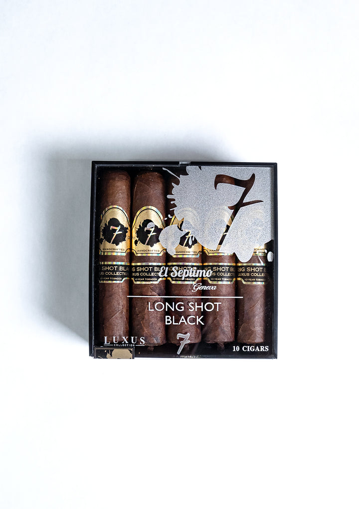 El Septimo The Luxus Collection Long Shot Black (Robusto Gordo) (5.0" x 68) Cigar