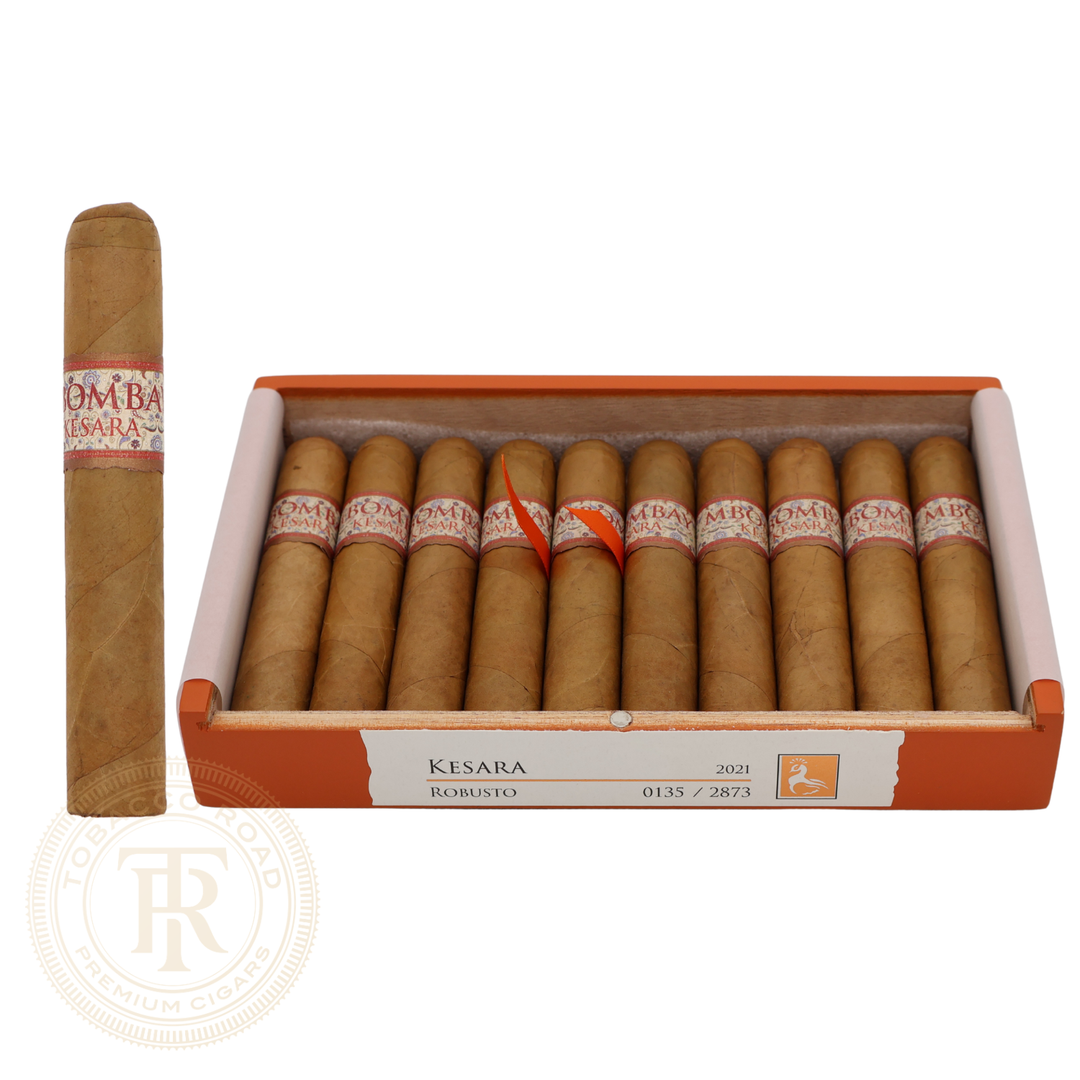 MBombay Kesara Robusto Open Box with Single Cigar