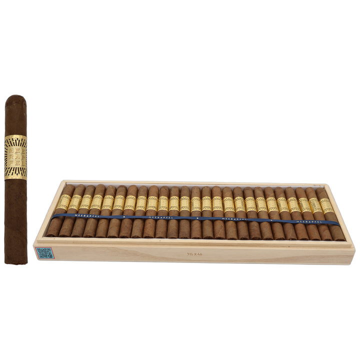 Meerapfel Meir Corona Gorda cigar, 5.5 x 46, vintage Cameroon wrapper