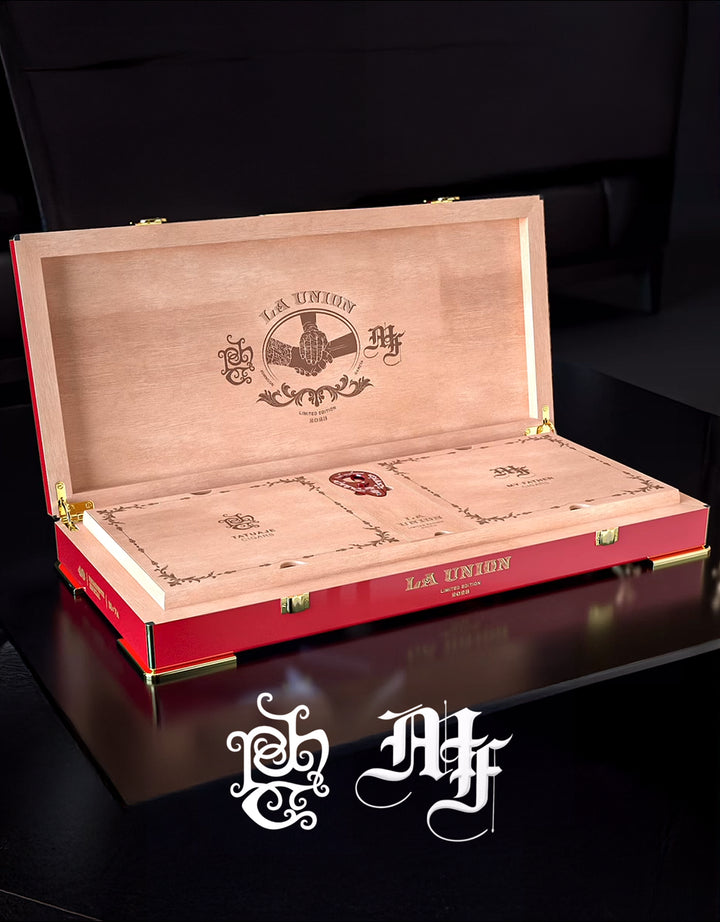My Father & Tatuaje La Union II Prominente Especial Red LE 2025 (Double Corona) (7.25" x 50)