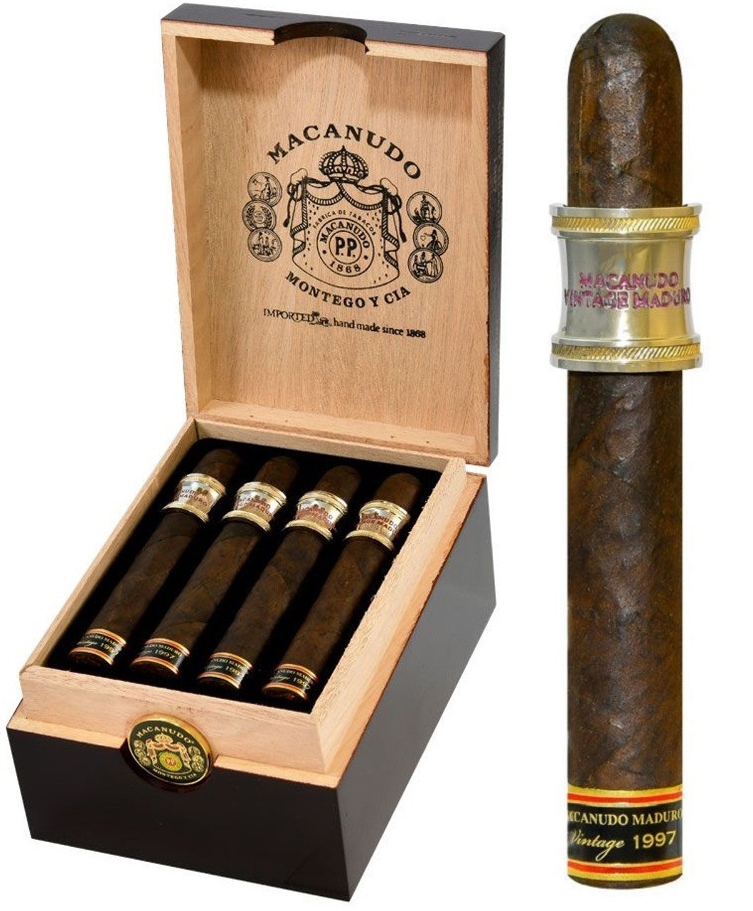 Macanudo Vintage Maduro 1997 (Toro) (6.0" x 54) Cigar