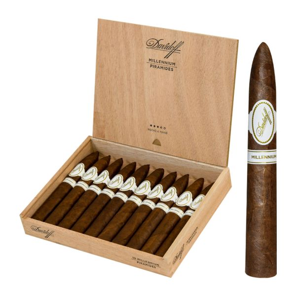 Davidoff Millennium Piramides - Luxurious 6.13" x 52 Cigar