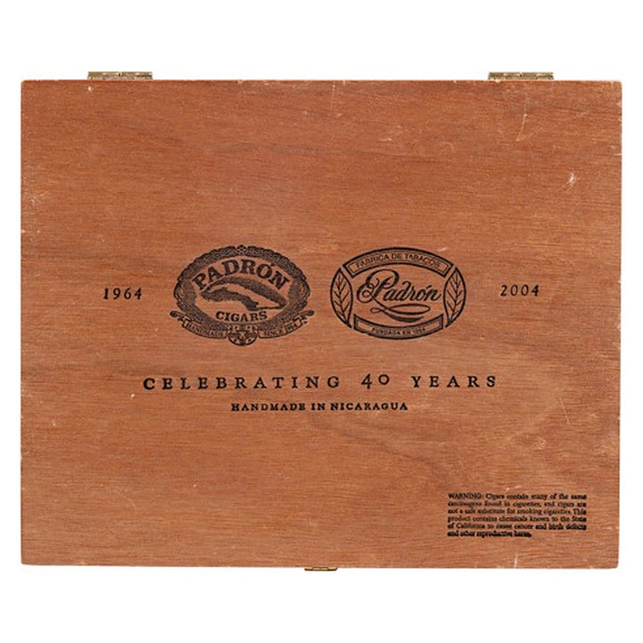 Closed box of Padron 1926 40th Anniversary Series Natural cigars