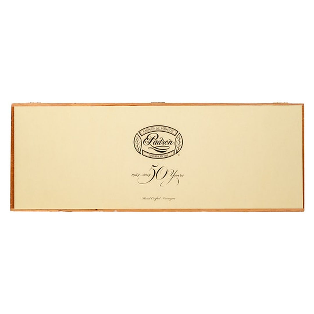 Closed box of Padron 50th Anniversary Refill Natural cigars