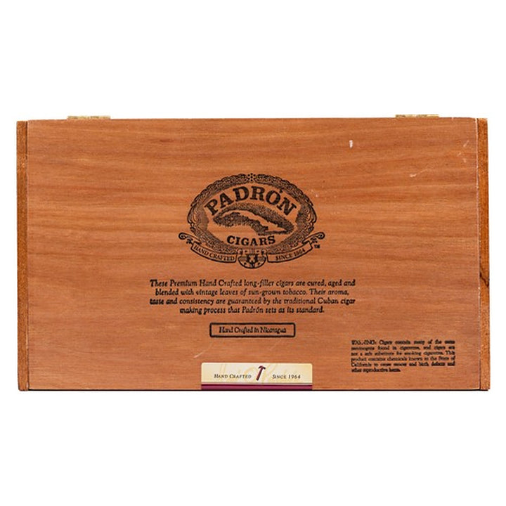 Closed box of Padron 6000 Natural cigars