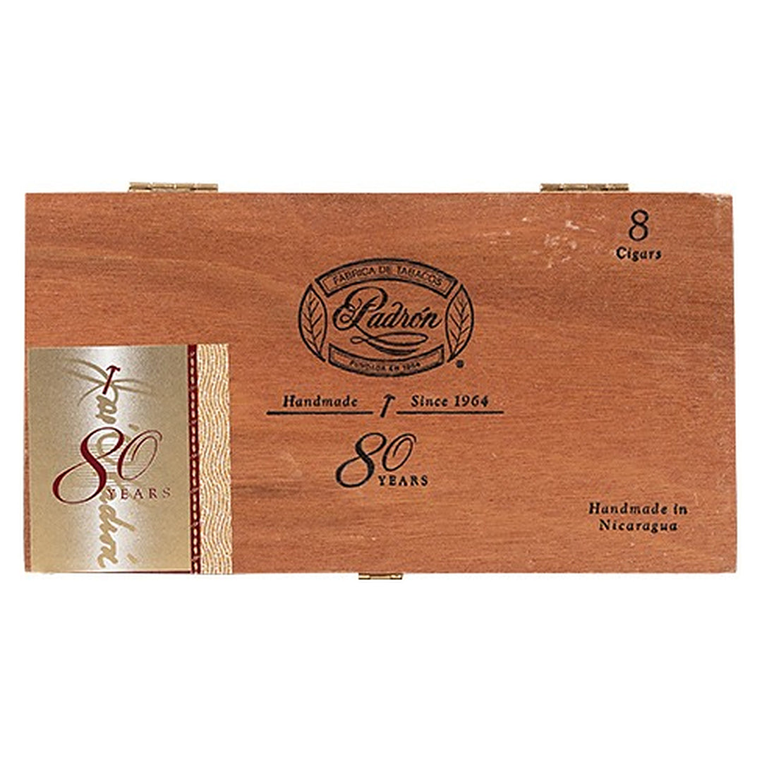 Closed box of Padron 1926 80th Anniversary Series Maduro cigars