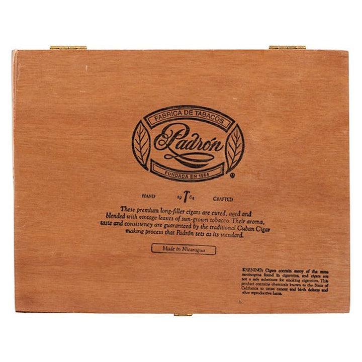 Closed box of Padron 1964 Anniversary Series Corona Natural cigars