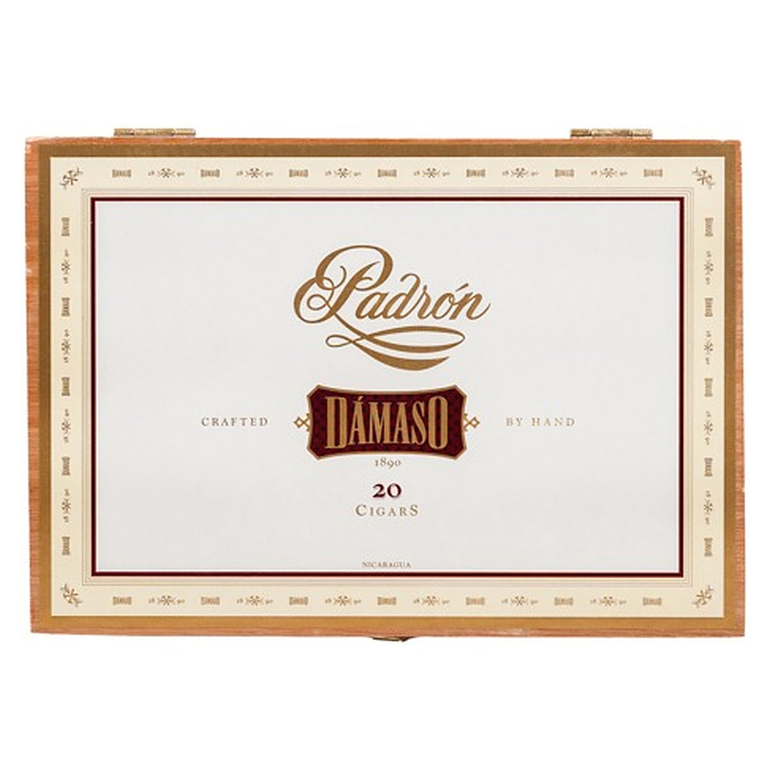 Closed box of Padron Damaso No. 12 cigars