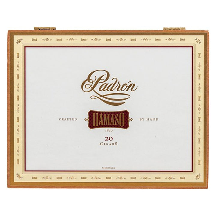 Closed box of Padron Damaso No. 15 cigars