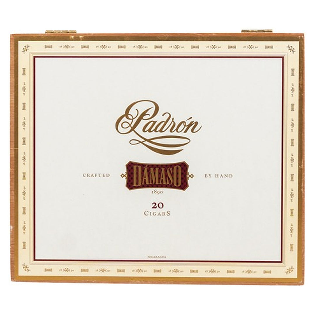 Closed box of Padron Damaso No. 17 cigars