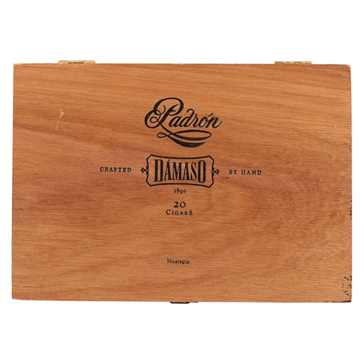 Closed box of Padron Damaso No. 32 cigars