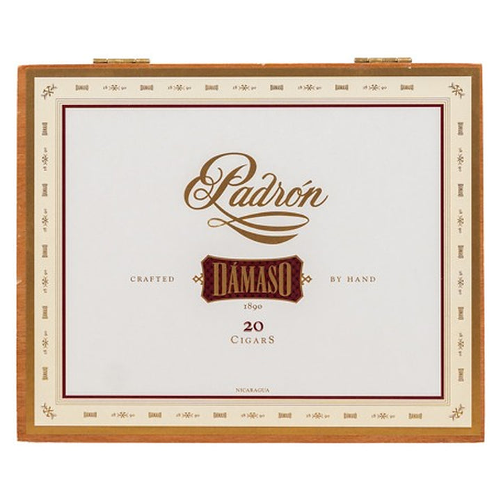 Closed box of Padron Damaso No. 8 cigars