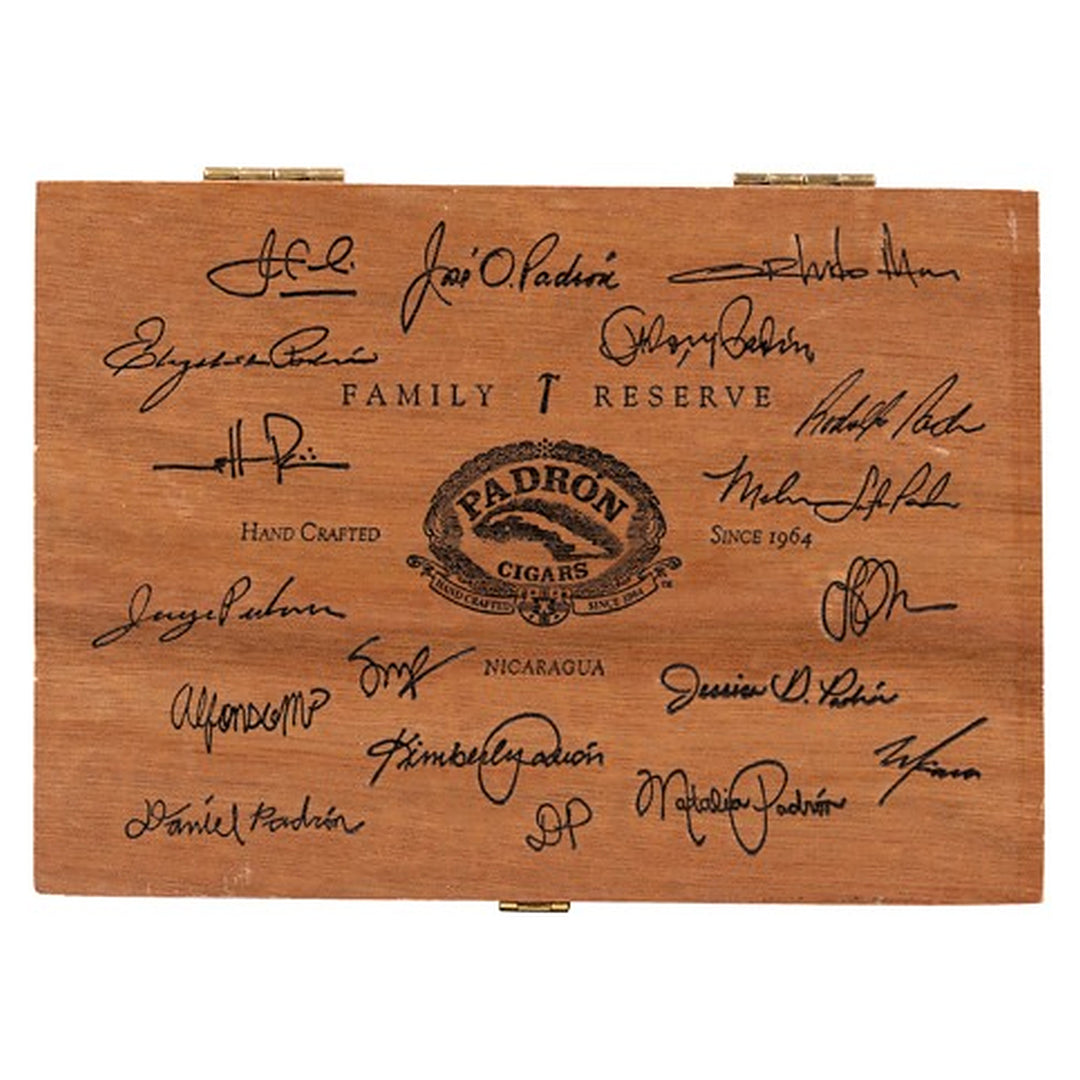 Closed box of Padron Family Reserve No. 44 Natural cigars