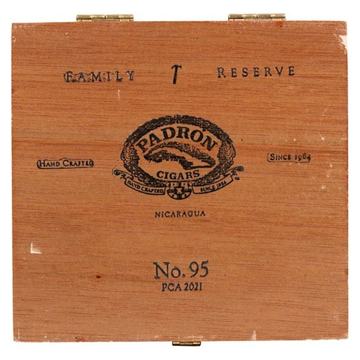 Closed box of Padron Family Reserve No. 95 Natural cigars