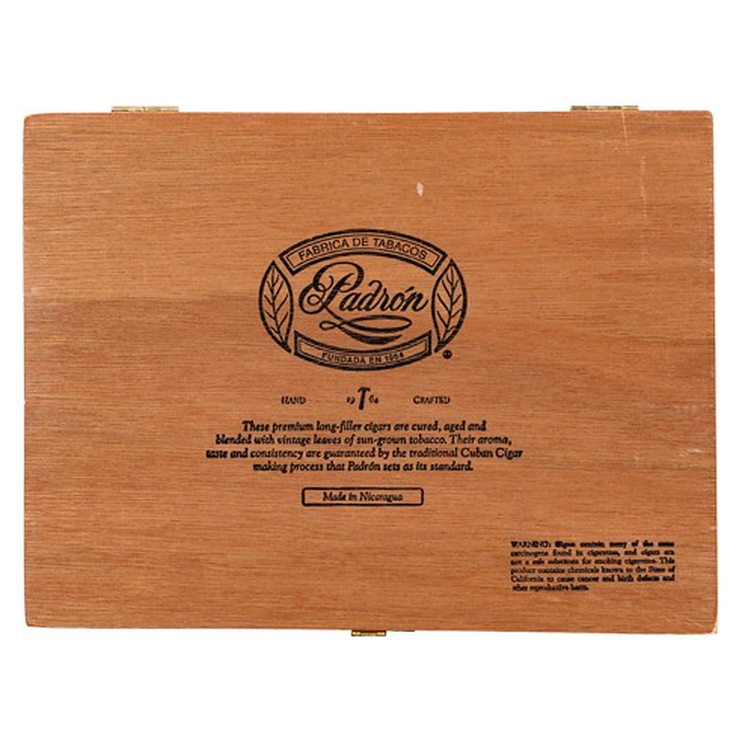 Closed box of Padron 1964 Anniversary Series Monarca Natural cigars