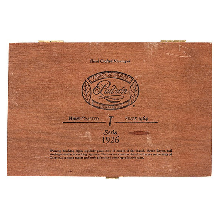 Closed box of Padron 1926 Series No. 1 Maduro cigars