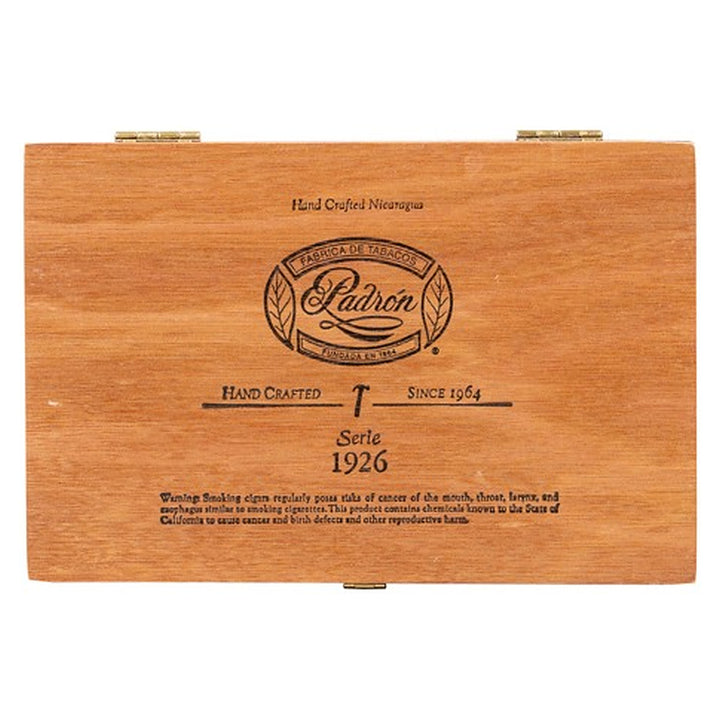 Closed box of Padron 1926 Series No. 1 Natural cigars