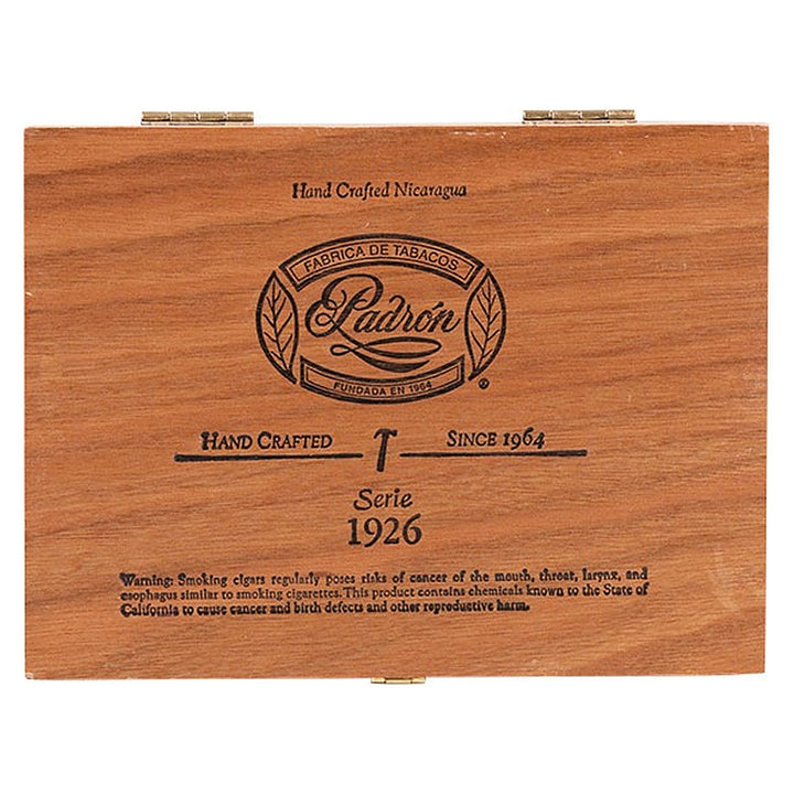 Closed box of Padron 1926 Series No. 2 Maduro cigars
