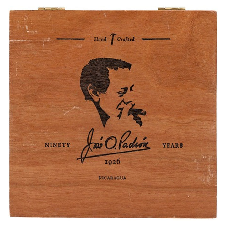 Closed box of Padron 1926 Series No. 90 Tubos Maduro cigars