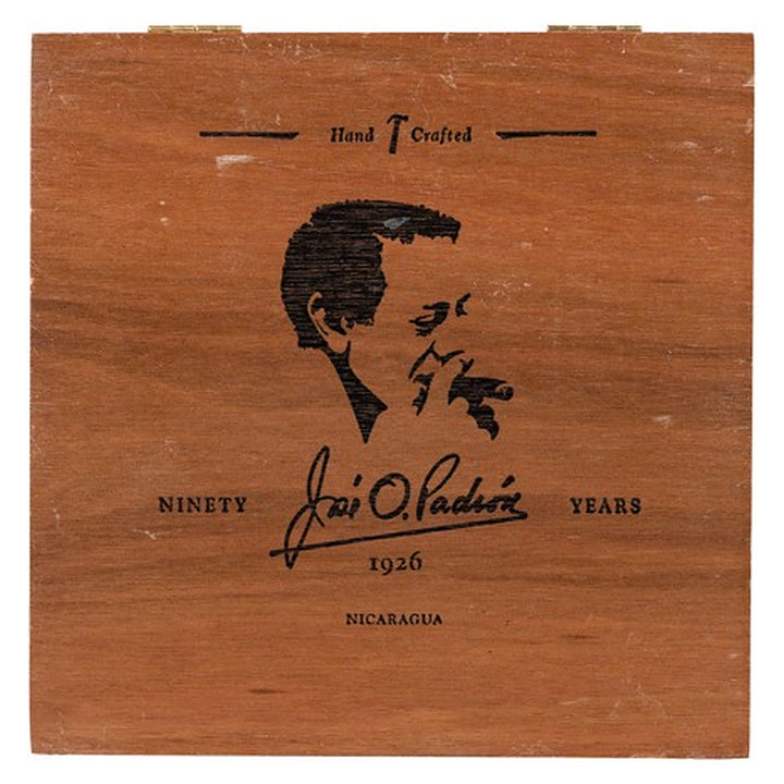 Closed box of Padron 1926 Series No. 90 Tubos Natural cigars