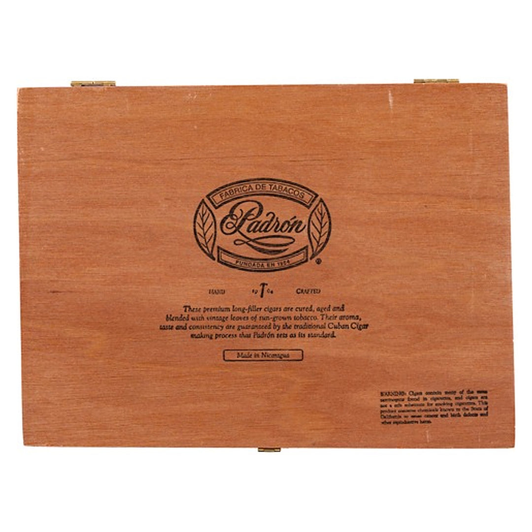 Closed box of Padron 1964 Anniversary Series Piramides Natural cigars