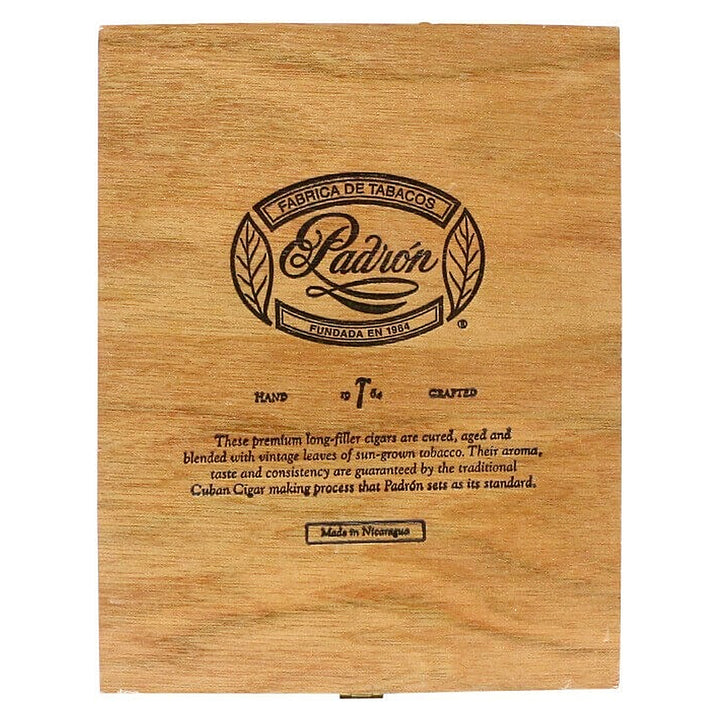 Closed box of Padron 1964 Anniversary Series Presidente Tubos Maduro cigars