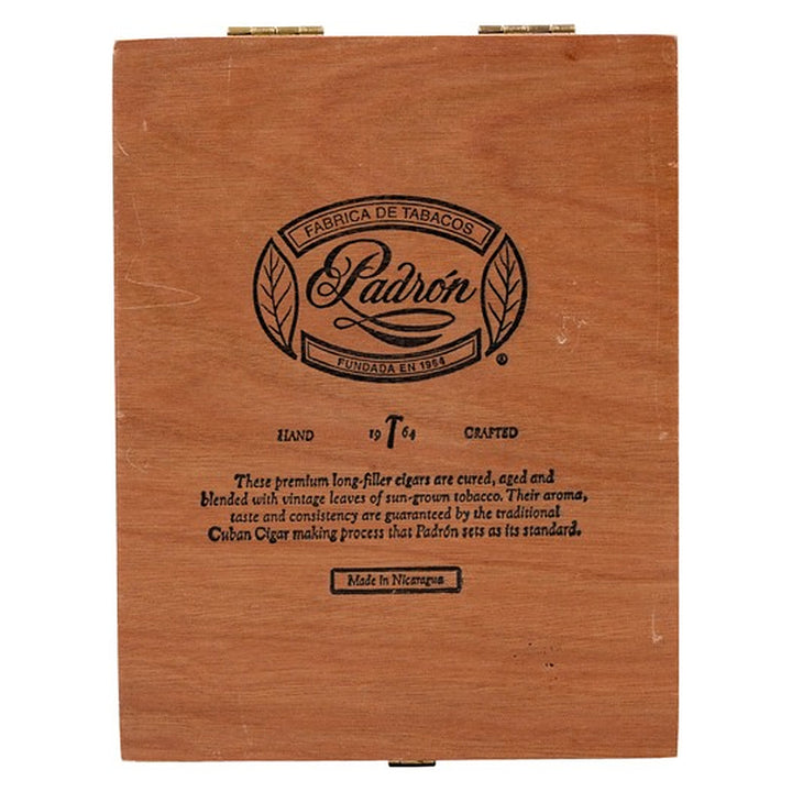 Closed box of Padron 1964 Anniversary Series Presidente Tubos Natural cigars