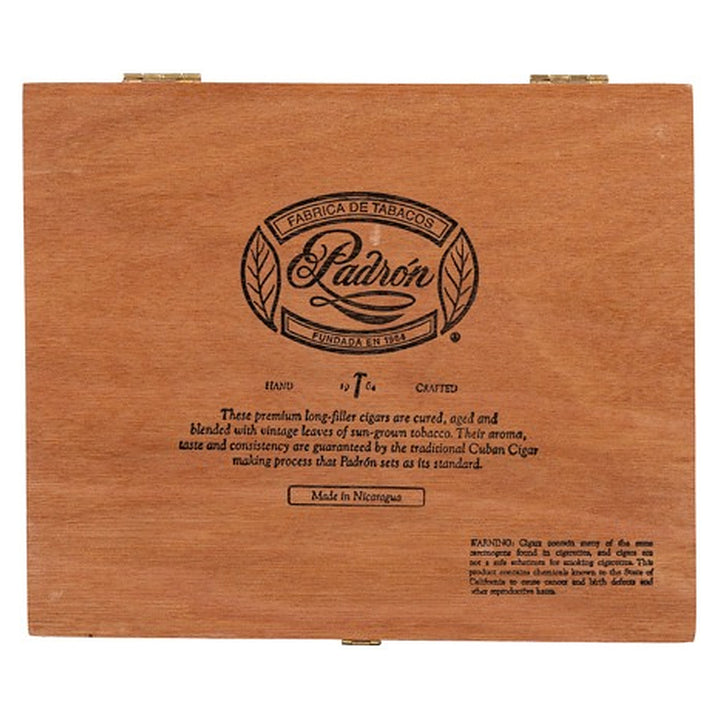 Closed box of Padron 1964 Anniversary Series Torpedo Natural cigars