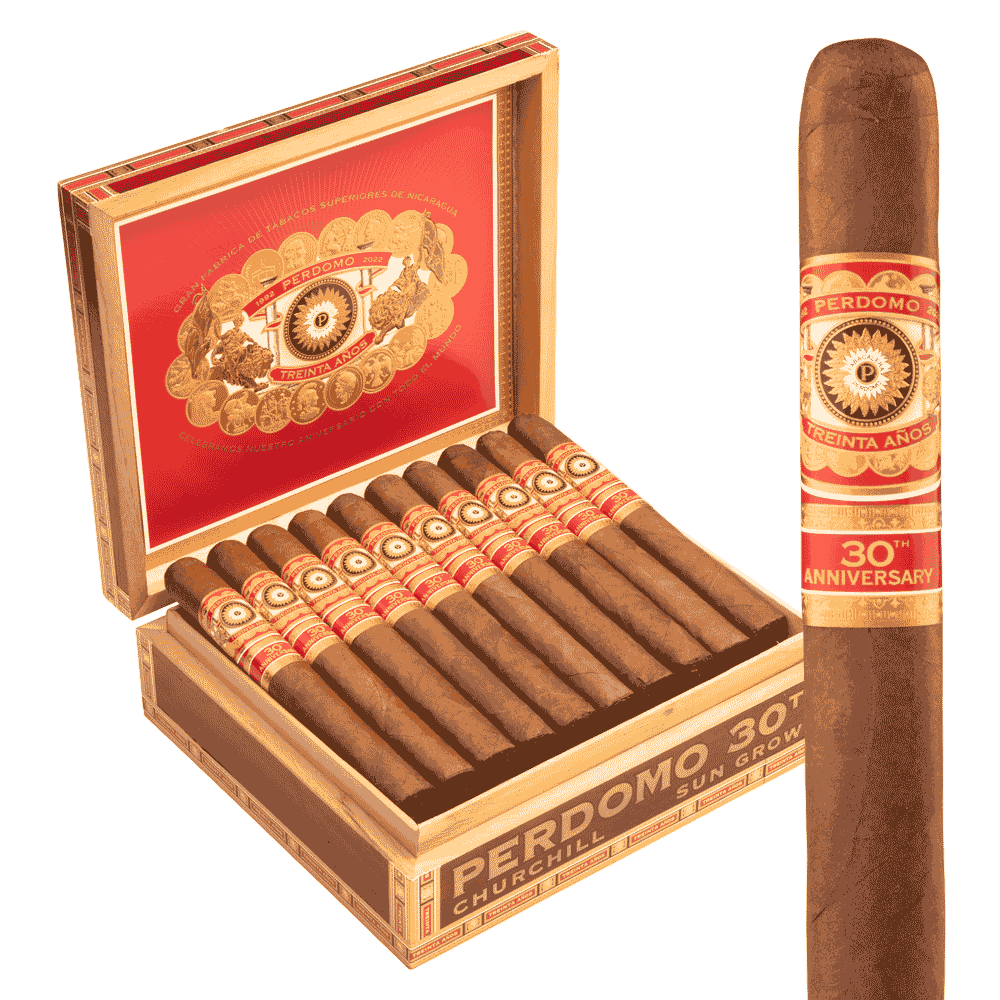 Perdomo 30th Anniversary Sungrown Gordo - 6x60 Premium Cigar