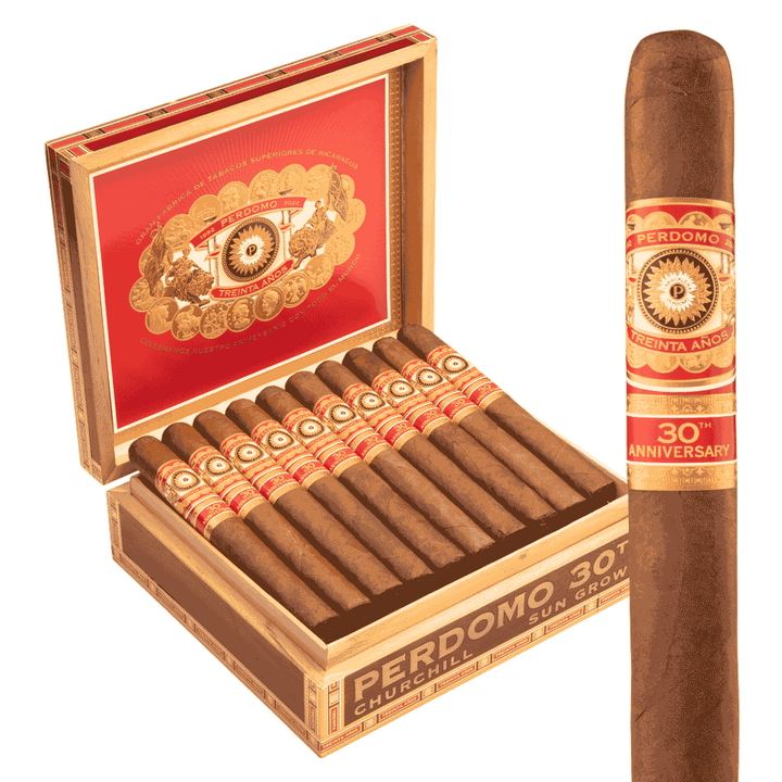 Perdomo 30th Anniversary Sungrown Gordo - 6x60 Premium Cigar