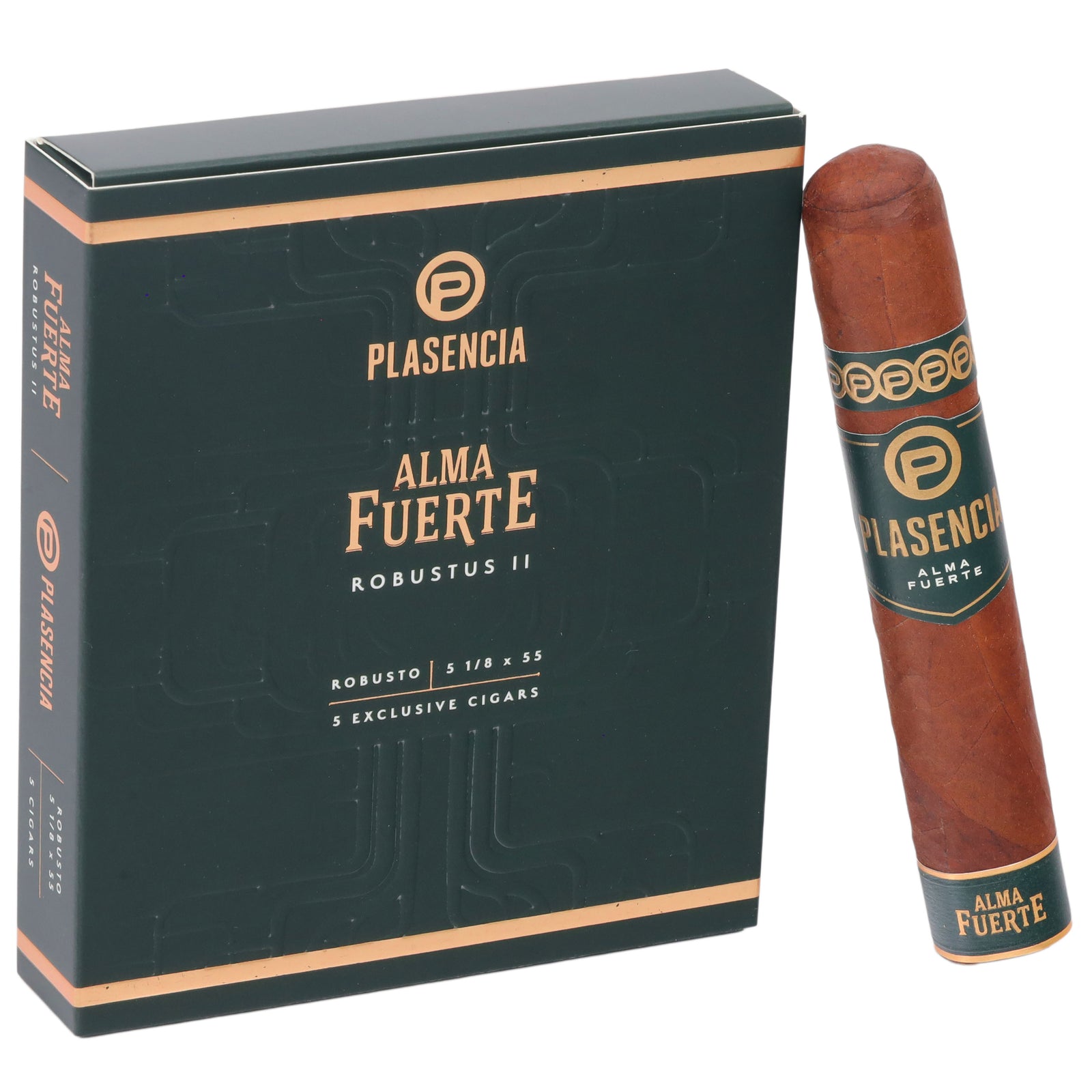 PLASENCIA ALMA FUERTE ROBUSTUS II PACK OF 5 CIGAR BOX