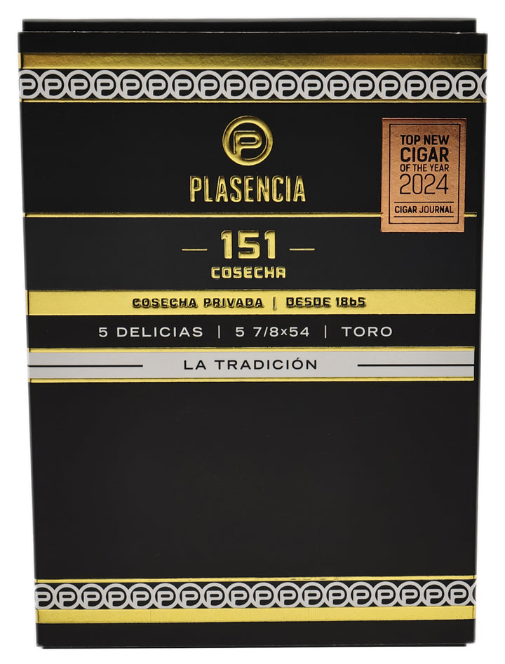 PLASENCIA COSECHA 151 LA TRADICION TORO PACK OF 5