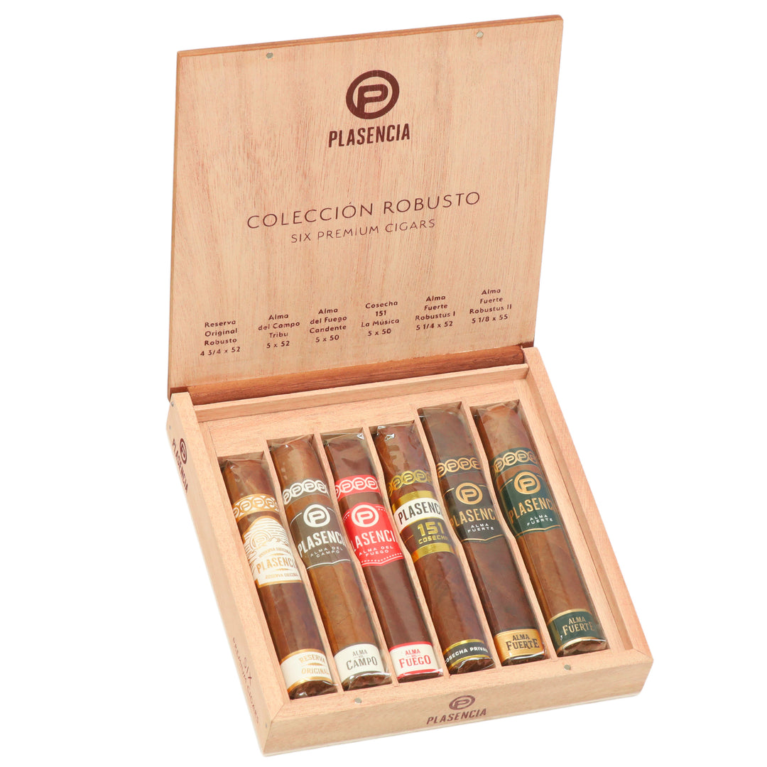 PLASENCIA ROBUSTO COLLECTION SAMPLER CIGAR BOX