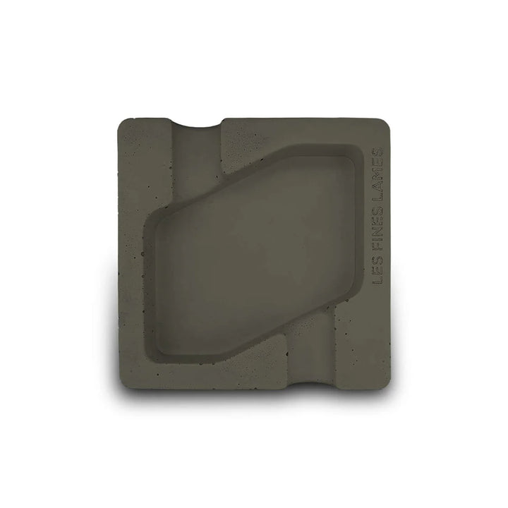 Les Fines Lames Concrete Ashtray - DYAD - Olive Green